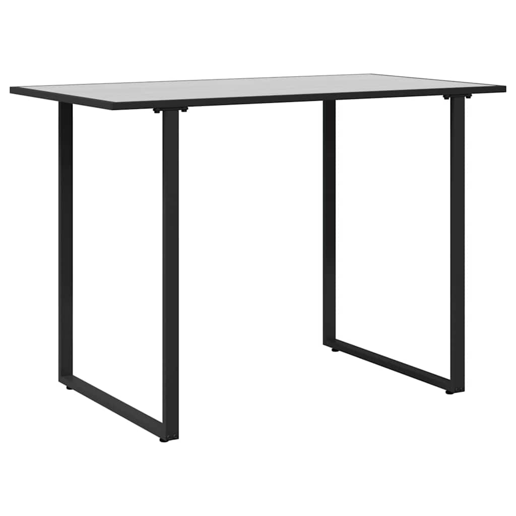 Conjunto de sofás de jardín con cojín 6 pcs Negro Acero