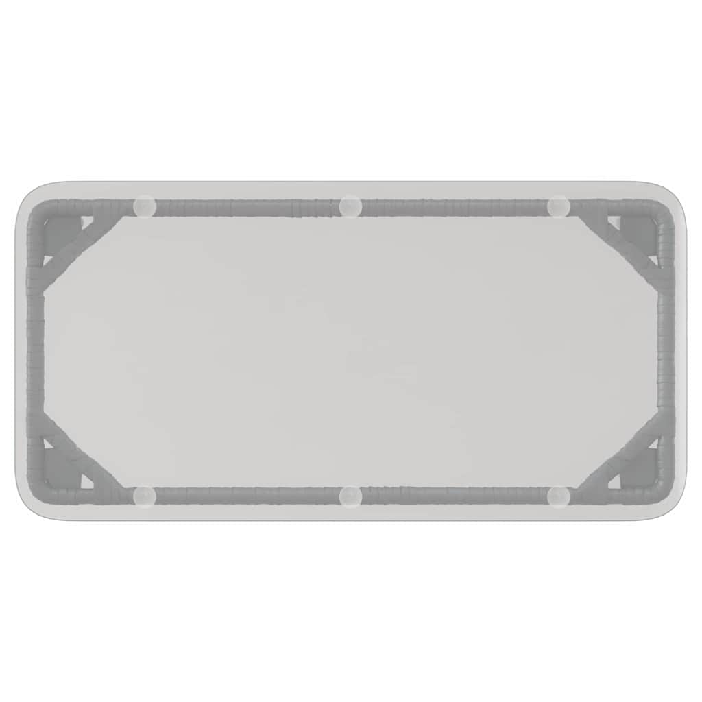 Conjunto de Muebles de Jardín con cojín 4 pcs Negro y crema
