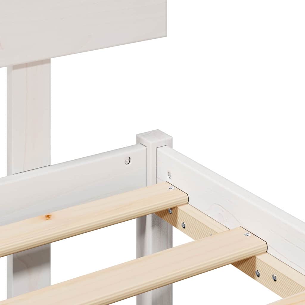 Estructura de cama 100 x 200 cm Madera de pino macizo