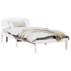 Estructura de cama 100 x 200 cm Madera de pino macizo