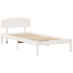 Estructura de cama 100 x 200 cm Madera de pino macizo