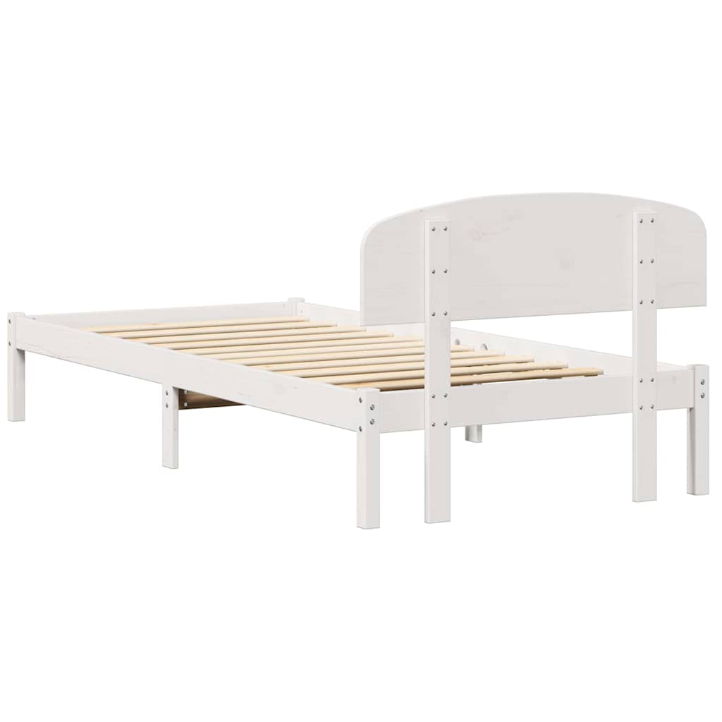 Estructura de cama 100 x 200 cm Madera de pino macizo