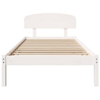 Estructura de cama 100 x 200 cm Madera de pino macizo