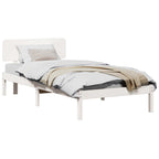 Estructura de cama 100 x 200 cm Madera de pino macizo