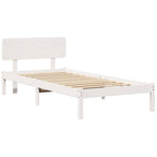 Estructura de cama 100 x 200 cm Madera de pino macizo