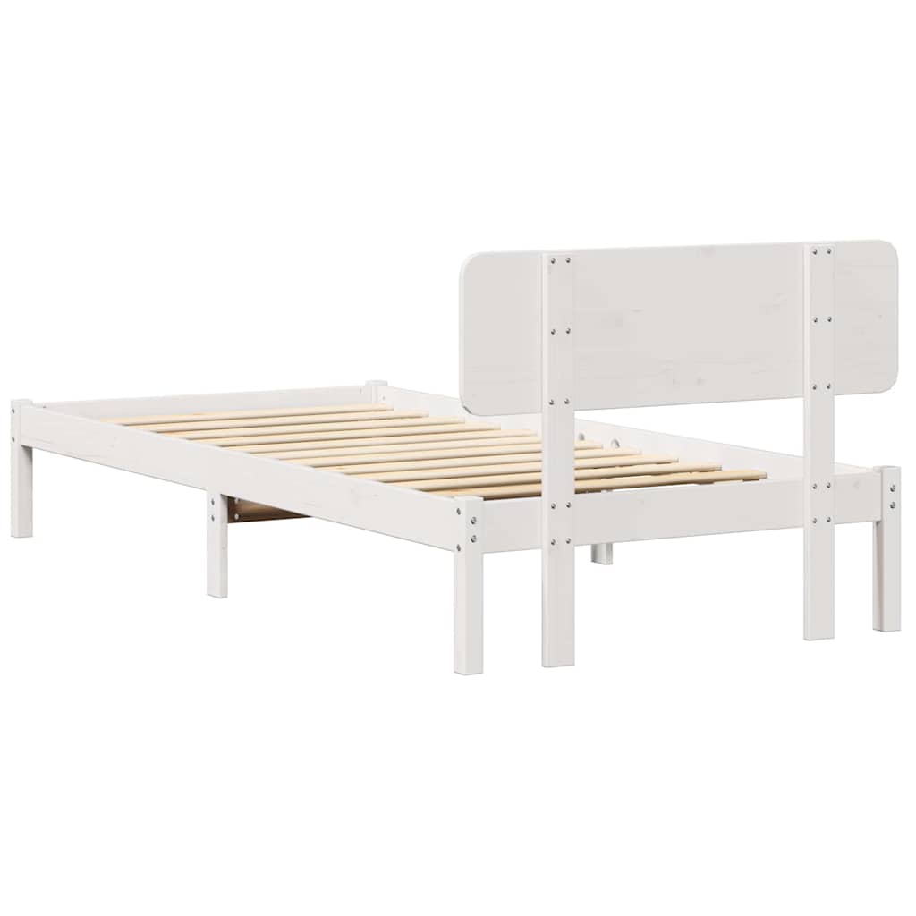 Estructura de cama 100 x 200 cm Madera de pino macizo