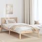 Estrutura de cama 100 x 200 cm Madeira maciça de Pinho