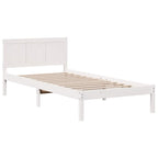 Estructura de cama 100 x 200 cm Madera maciza de Pino