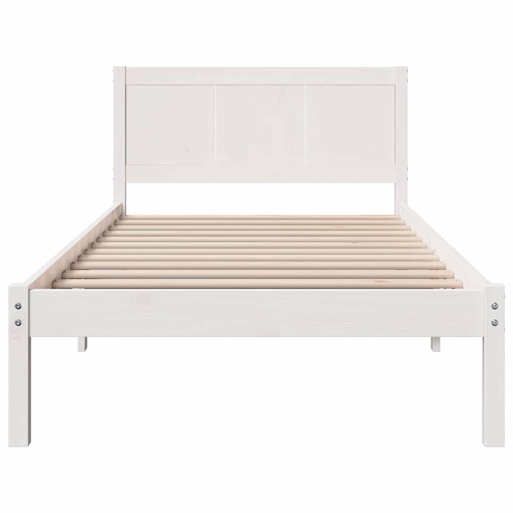 Estructura de cama 100 x 200 cm Madera maciza de Pino