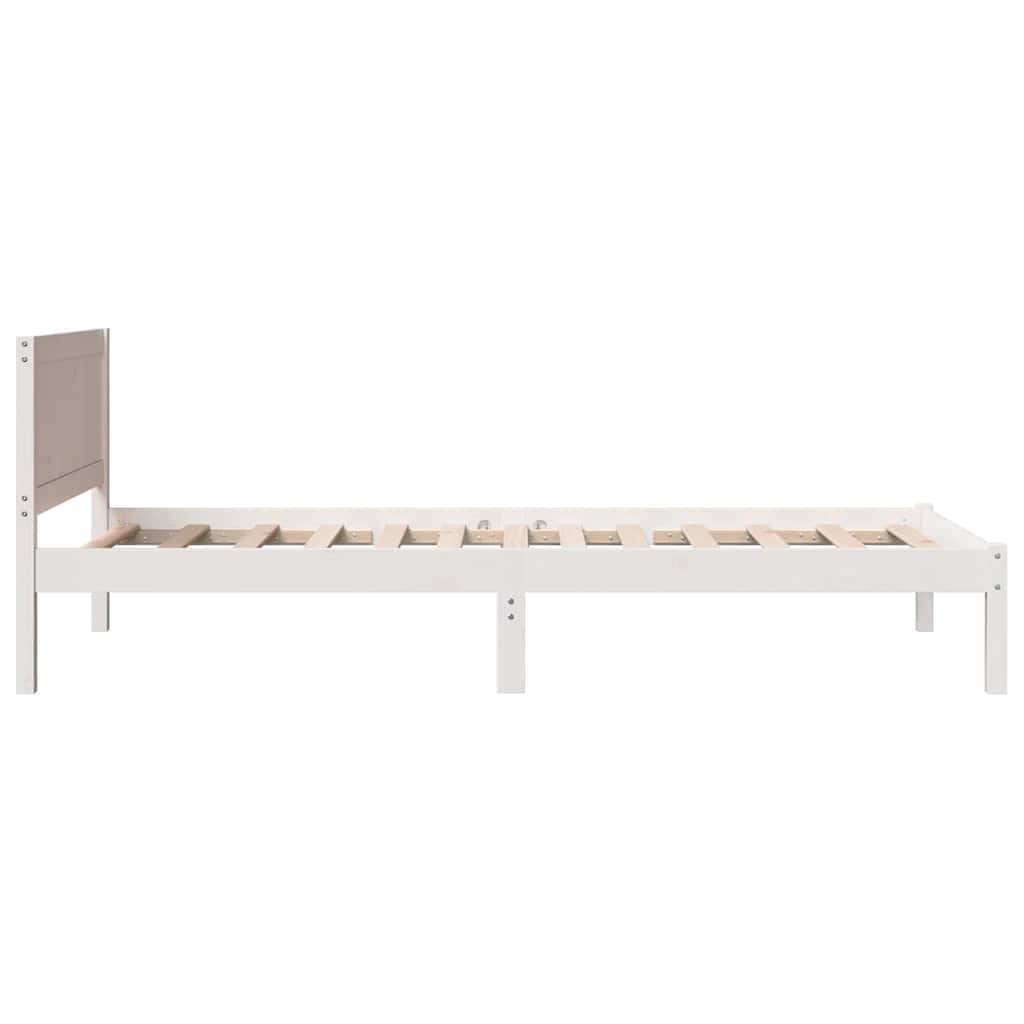 Estructura de cama 100 x 200 cm Madera maciza de Pino