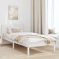 Estrutura de cama 100 x 200 cm Madeira maciça de Pinho