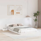 Estructura de cama Blanco 120 x 190 cm Madera