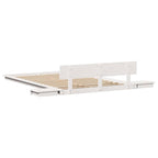 Estructura de cama Blanco 120 x 190 cm Madera