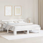 Estructura de cama 100 x 200 cm Madera de pino macizo