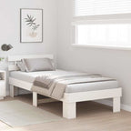 Estructura de cama 100 x 200 cm Madera de pino macizo
