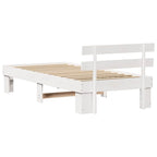 Estructura de cama 100 x 200 cm Madera de pino macizo