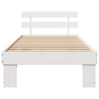 Estructura de cama 100 x 200 cm Madera de pino macizo