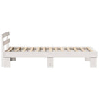 Estructura de cama 100 x 200 cm Madera de pino macizo