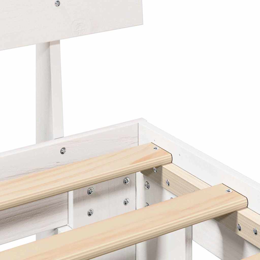 Estructura de cama 100 x 200 cm Madera de pino macizo