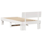 Estructura de cama 100 x 200 cm Madera de pino macizo