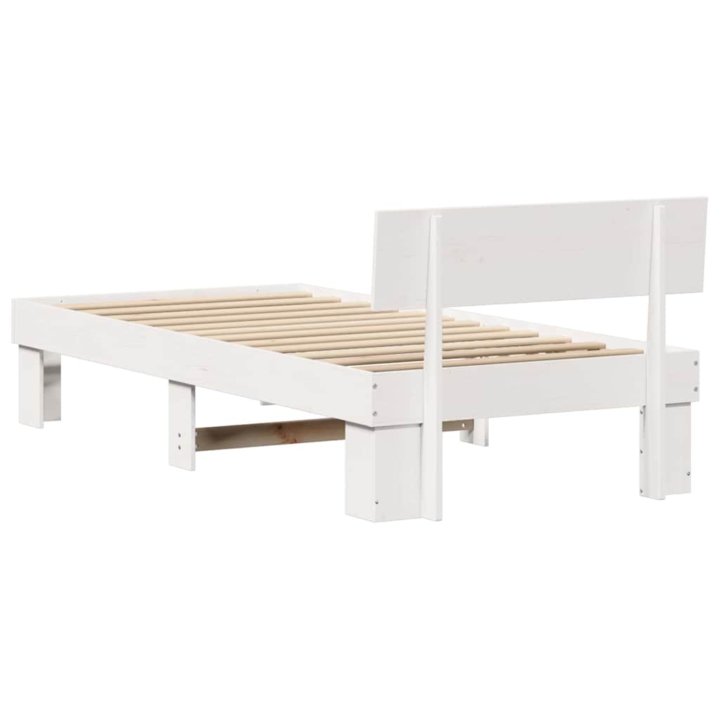 Estructura de cama 100 x 200 cm Madera de pino macizo