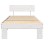 Estructura de cama 100 x 200 cm Madera de pino macizo