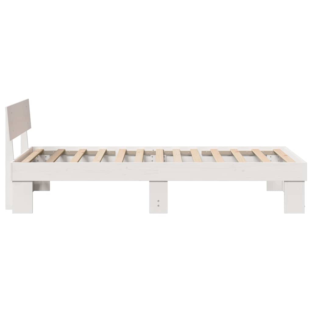Estructura de cama 100 x 200 cm Madera de pino macizo