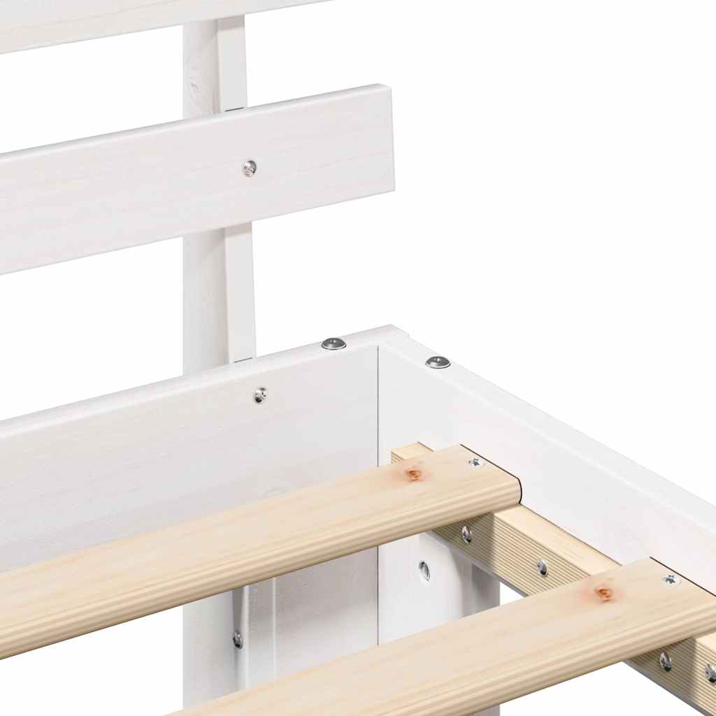 Estructura de cama 100 x 200 cm Madera de pino macizo