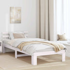 Estructura de cama 100 x 200 cm Madera de pino macizo