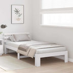 Estructura de cama 100 x 200 cm Madera de pino macizo