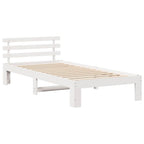 Estructura de cama 100 x 200 cm Madera de pino macizo