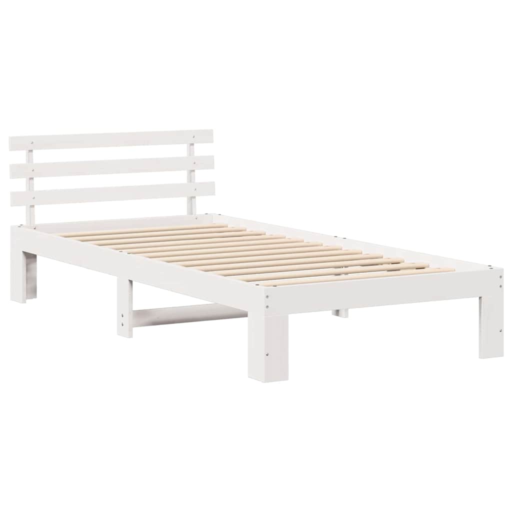 Estructura de cama 100 x 200 cm Madera de pino macizo