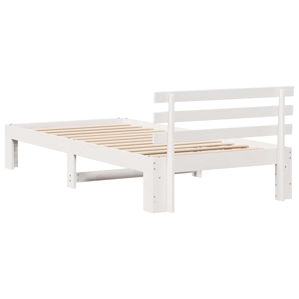 Estructura de cama 100 x 200 cm Madera de pino macizo