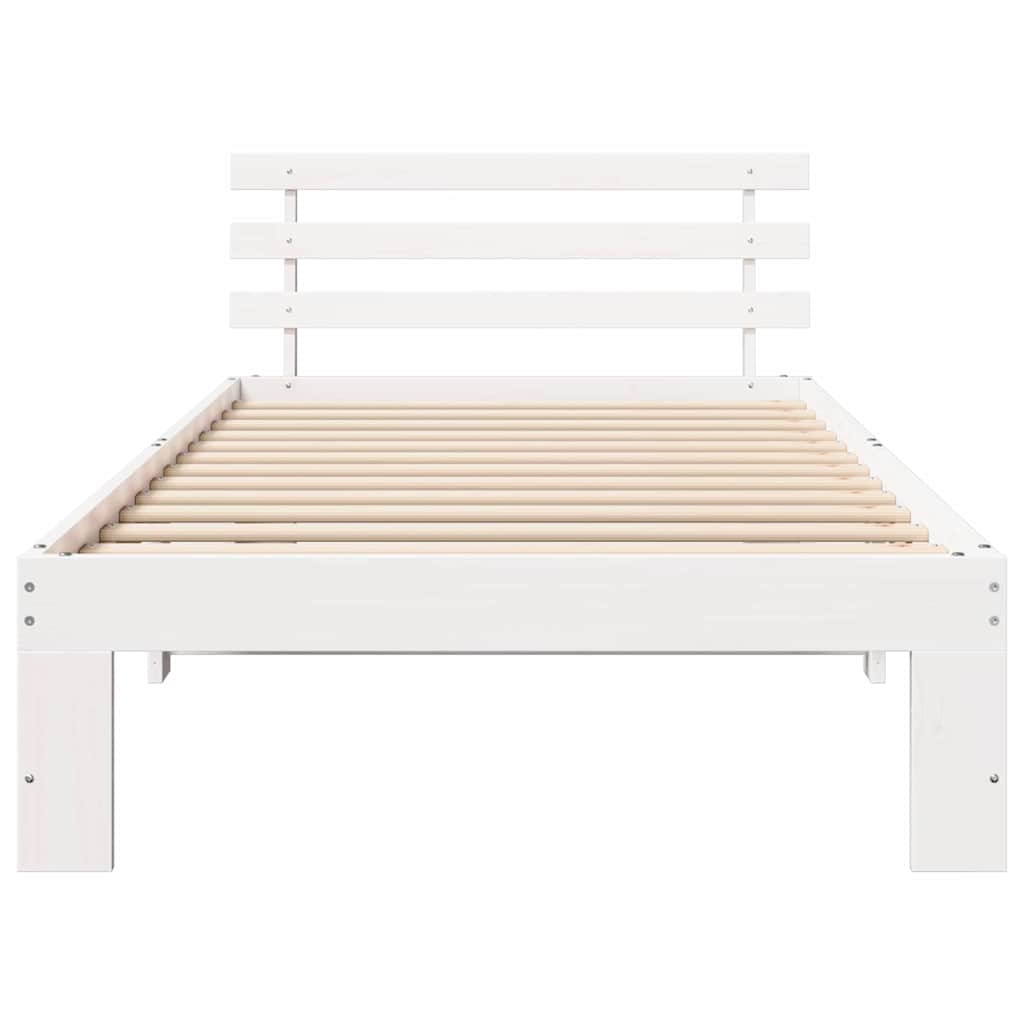 Estructura de cama 100 x 200 cm Madera de pino macizo