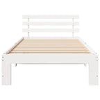 Estructura de cama 100 x 200 cm Madera de pino macizo