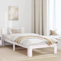 Estructura de cama 100 x 200 cm Madera de pino macizo