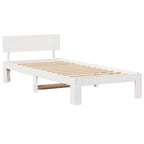 Estructura de cama 100 x 200 cm Madera de pino macizo