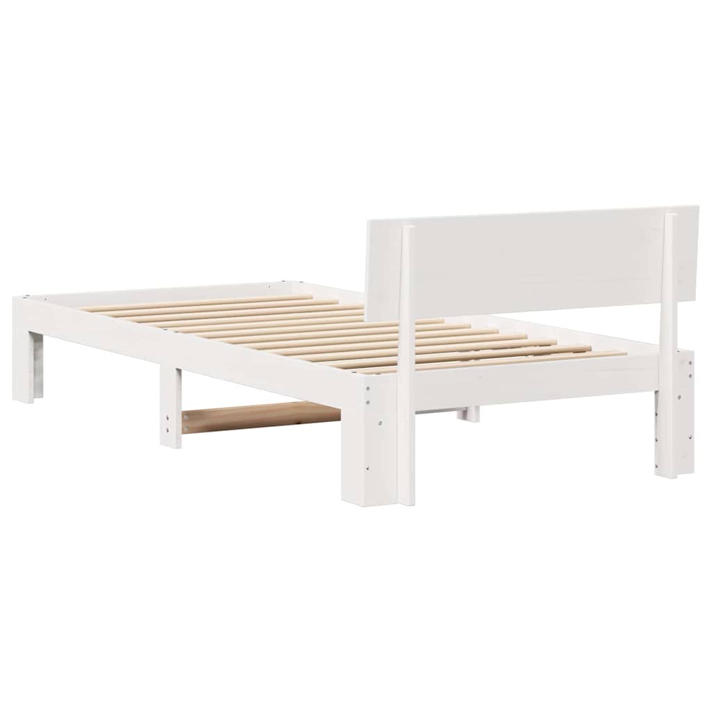 Estructura de cama 100 x 200 cm Madera de pino macizo