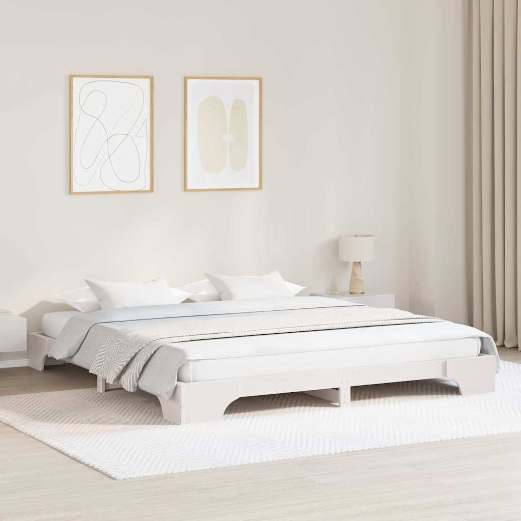 Estructura de cama 100 x 200 cm Madera de pino macizo