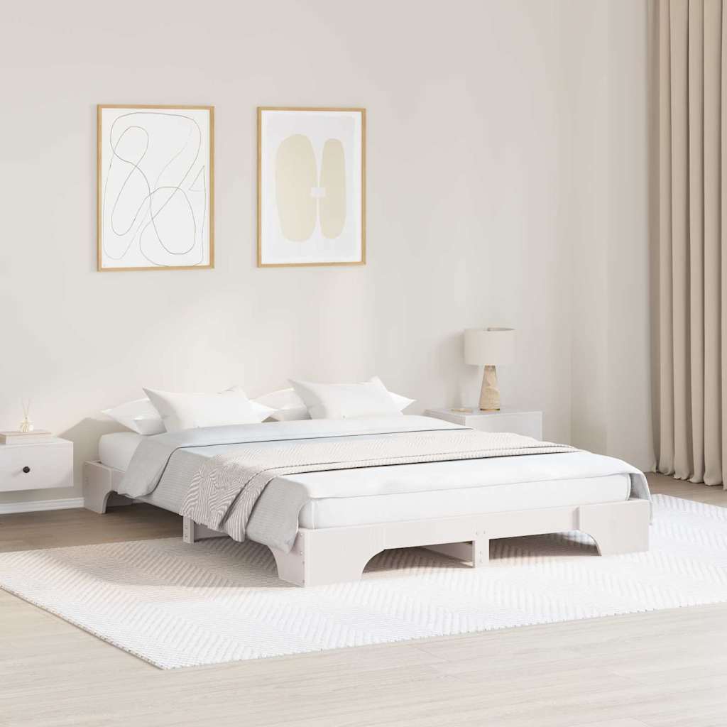 Estructura de cama 100 x 200 cm Madera de pino macizo
