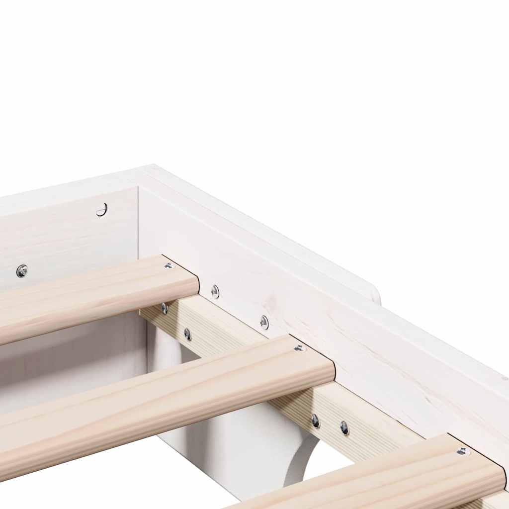 Estructura de cama 100 x 200 cm Madera de pino macizo