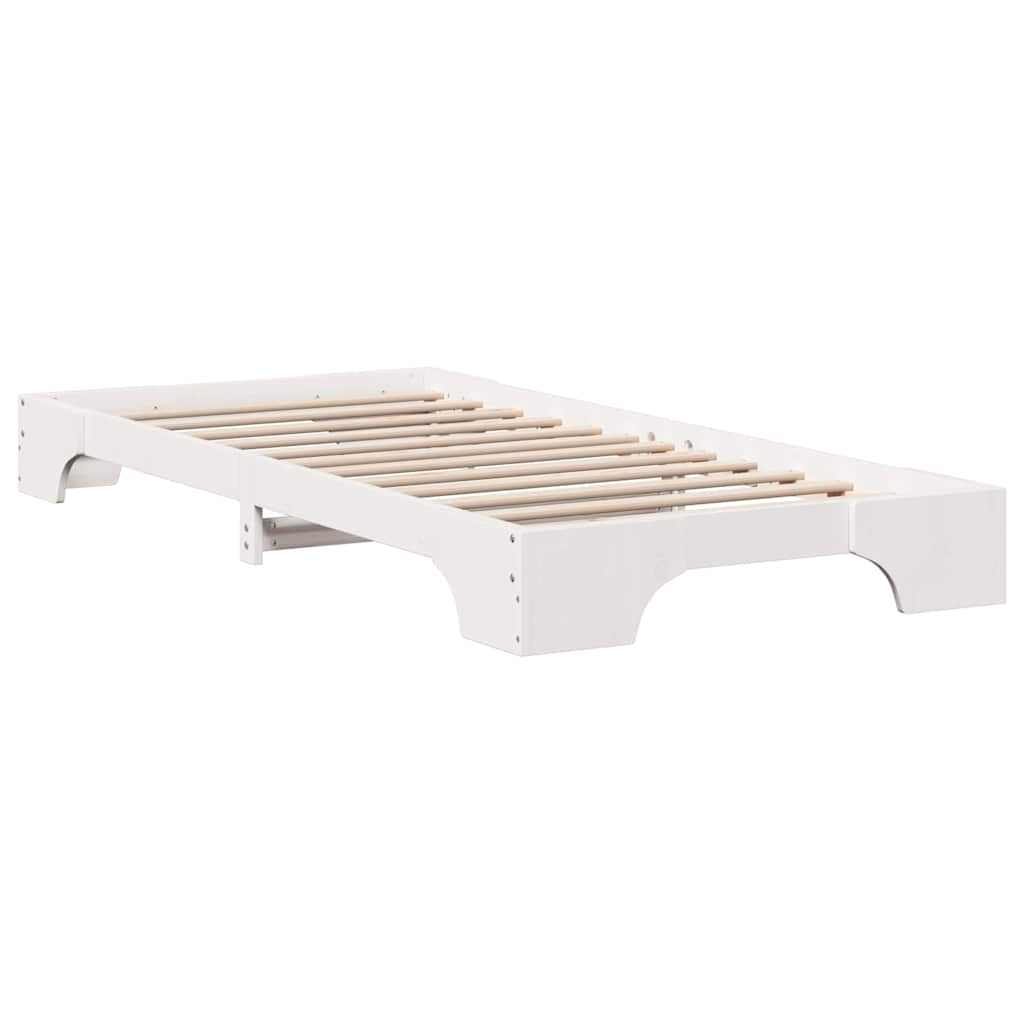 Estructura de cama 100 x 200 cm Madera de pino macizo