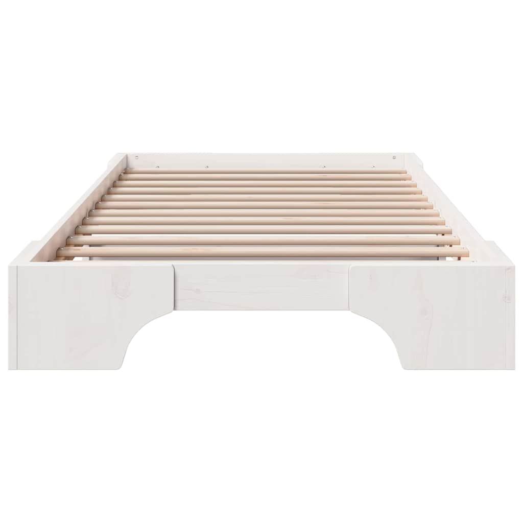 Estructura de cama 100 x 200 cm Madera de pino macizo