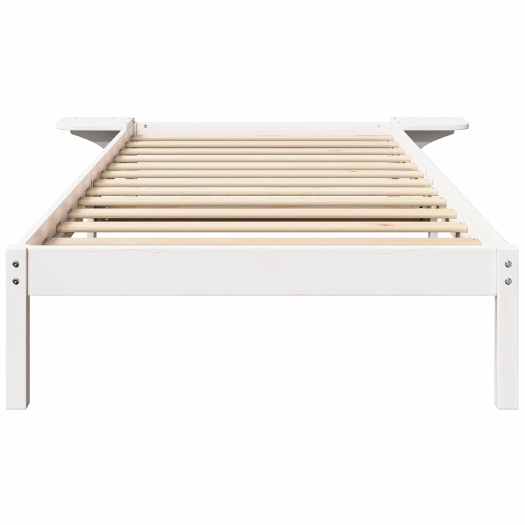 Estructura de cama 100 x 200 cm Madera de pino macizo