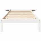 Estructura de cama 100 x 200 cm Madera de pino macizo