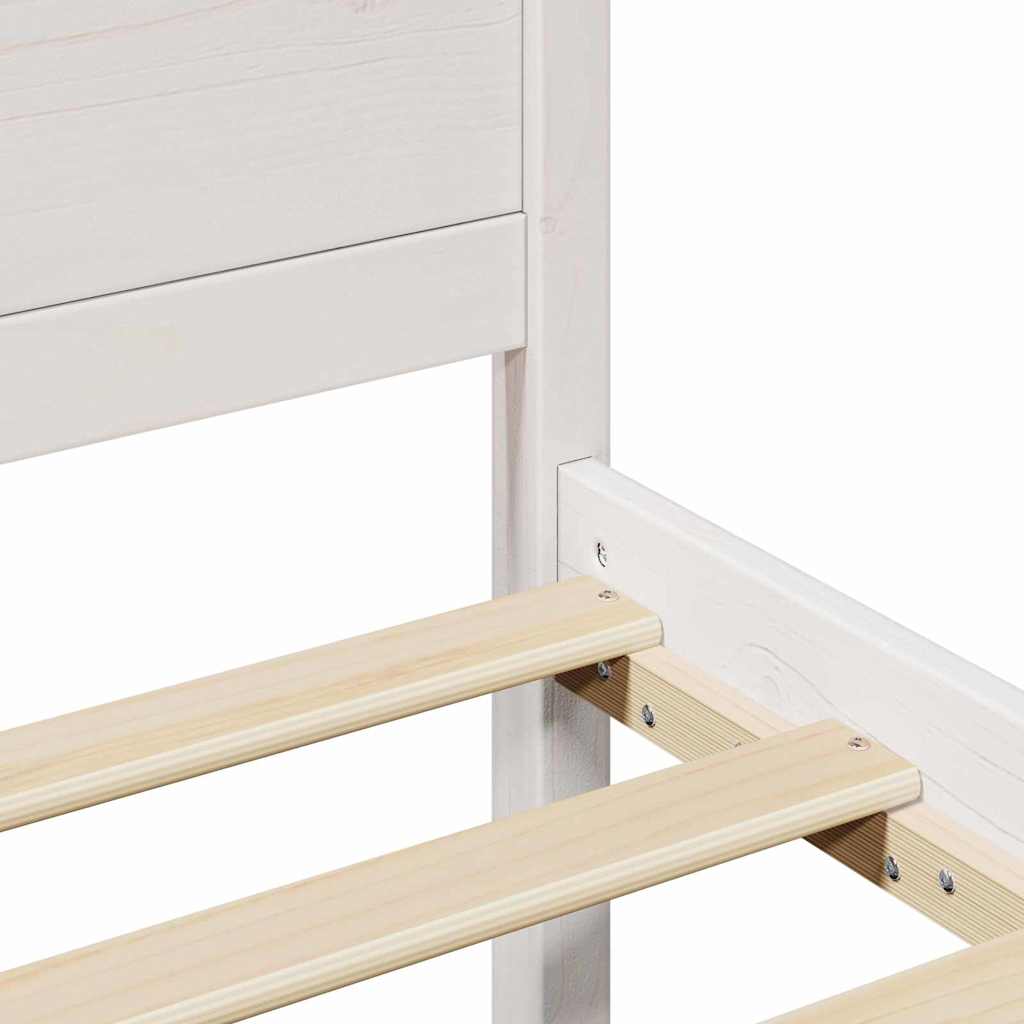 Estructura de cama 100 x 200 cm Madera de pino macizo