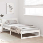 Estructura de cama 100 x 200 cm Madera de pino macizo