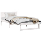 Estructura de cama 100 x 200 cm Madera de pino macizo