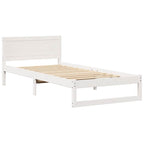 Estructura de cama 100 x 200 cm Madera de pino macizo