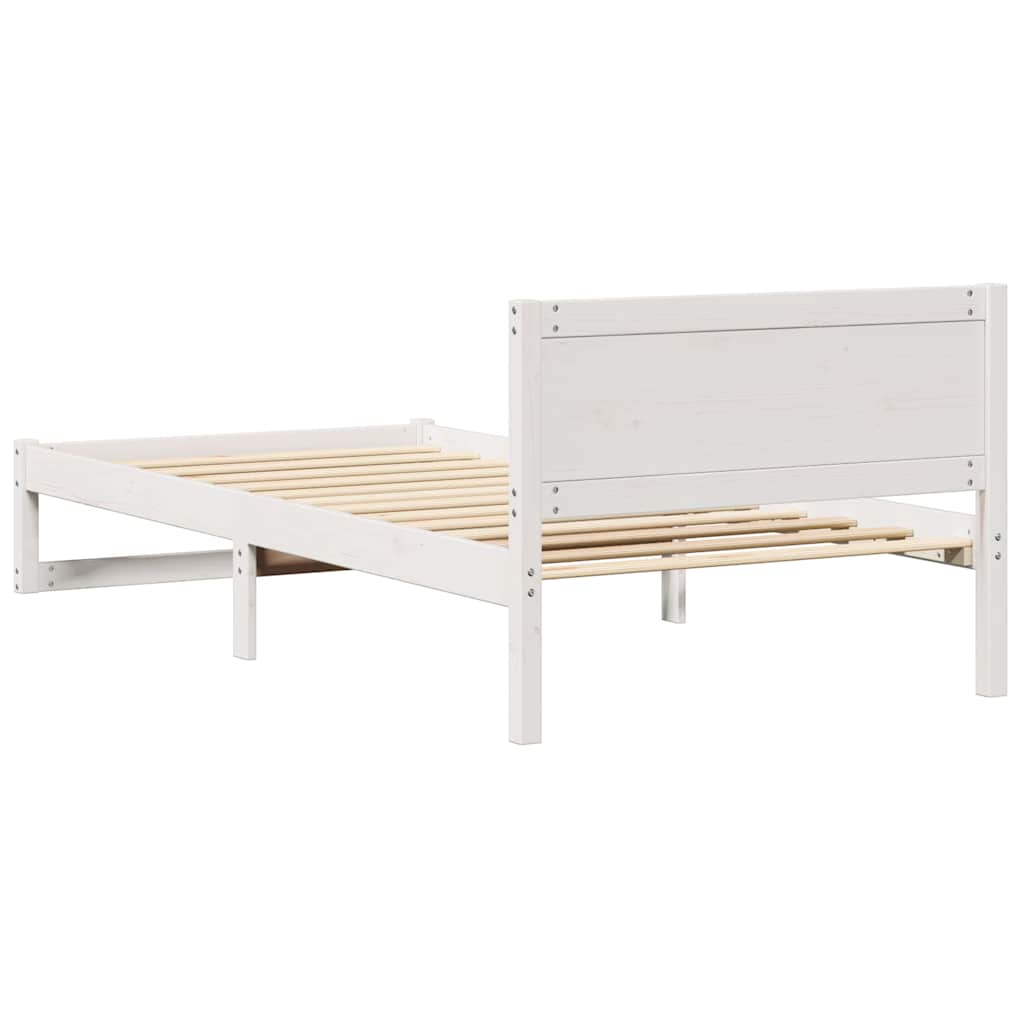 Estructura de cama 100 x 200 cm Madera de pino macizo
